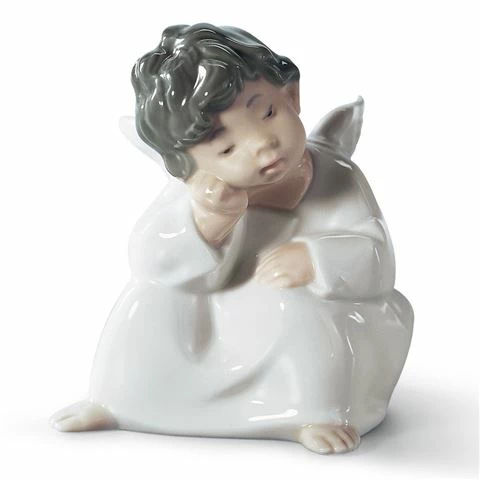 Lladro - Angel Thinking