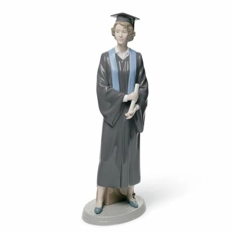 Lladro - Her Commencement Woman Figurine