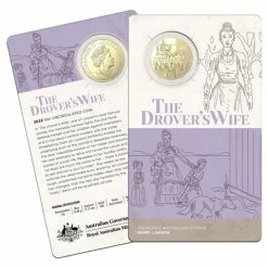 Royal Australian Mint RA Mint - 2022 50c Coin Henry Lawson The Drover's Wife