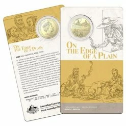 Royal Australian Mint RA Mint - 2022 50c Coin Henry Lawson On The Edge Of A Plain