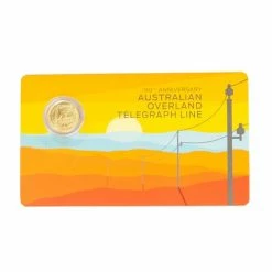 Royal Australian Mint RA Mint - 2022 Uncirc. $1 Coin 150th Overland Telegraph Line