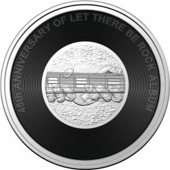 Royal Australian Mint RA Mint - AC/DC 45th Anniv. Let There Be Rock 2022 20c Coin