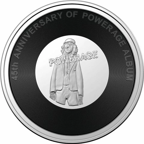 Royal Australian Mint RA Mint - AC/DC 45th Anniv. Powerage 2023 20c Uncirc. Coin