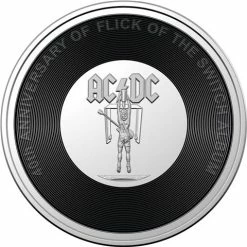 Royal Australian Mint RA Mint - AC/DC 40th Anniv. Flick Of The Switch 20c Un. Coin