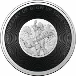 Royal Australian Mint RA Mint - AC/DC 35th Ann. Blow Up Your Video 2023 20c Coin