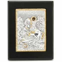 Clarte Icon - St Demetrios Gold 12x15cm