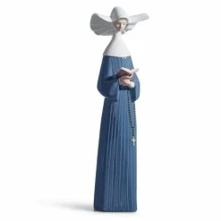Lladro - Prayerful Moment Nun Figurine