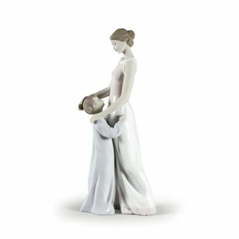 Lladro - Someone To Look Up To Mother Figurine
