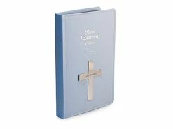 Whitehill - Bible New Testament Sterling Silver Blue