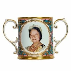 Caverswall - LE Queen Mother 100th Birthday Loving Cup