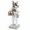 Luxe By Peter's - Astronaut Bulldog In Resin 37cm