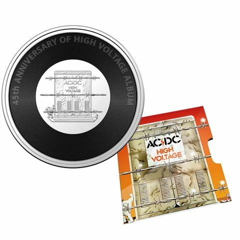 Royal Australian Mint RA Mint - AC/DC 20cent 45th Anniversary Of High Voltage