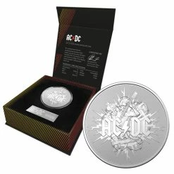 Royal Australian Mint RA Mint - AC/DC 2021 $1 Silver Frosted Uncirculated Coin