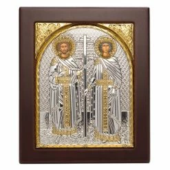Axion - St Constantine & Helen 10.5x12.5cm