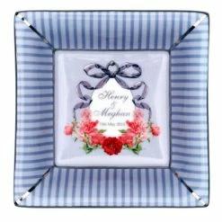 Halcyon Days - Wedding Ribbons Square Tray