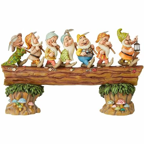 Disney - Seven Dwarfs On Log Masterpiece Musical