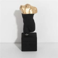 Sophia - Male Torso Small Black/Gold