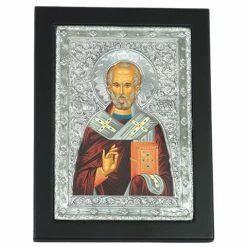 Clarte Icon - St Nicholas 19.5x26cm