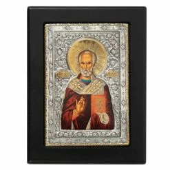Clarte Icon - St Nicholas Gold 11x14cm