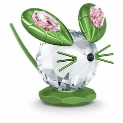 Swarovski Crystal Swarovski - Mouse Dulcis Green Large