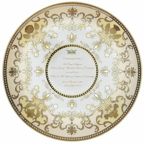 Royal Worcester - Royal Baby Coupe Plate