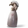Lladro - Little Rose Girl Figurine