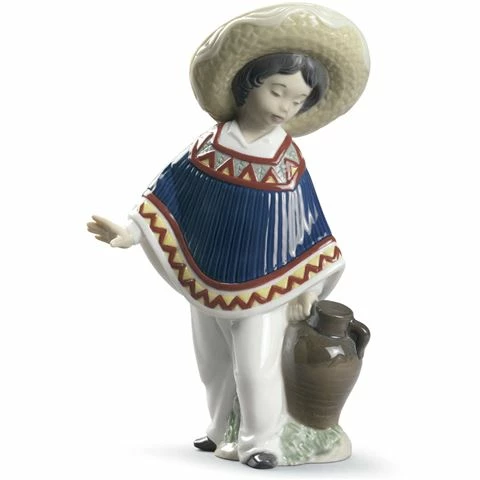 Lladro - Pedro With Jug Figurine